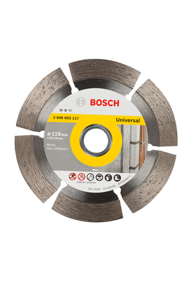 Bosch通用型鑽石切割片 Expert，110 mm。